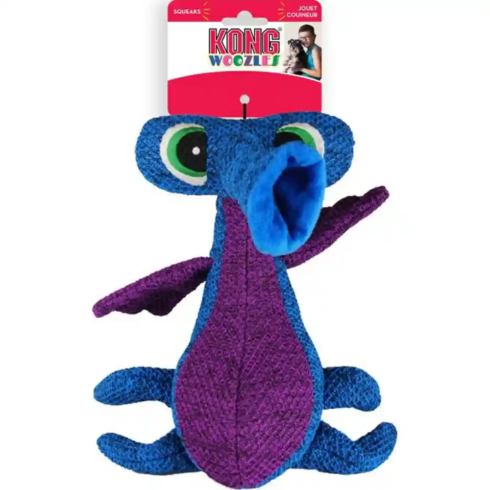 Kong Woozles Blue Md