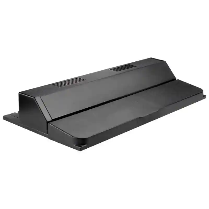 Deluxe Full Fluorescent Hood Black 20"