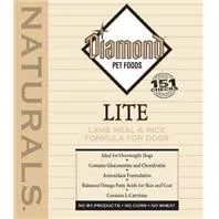 Diamond Naturals Lite Lamb/rice 15#