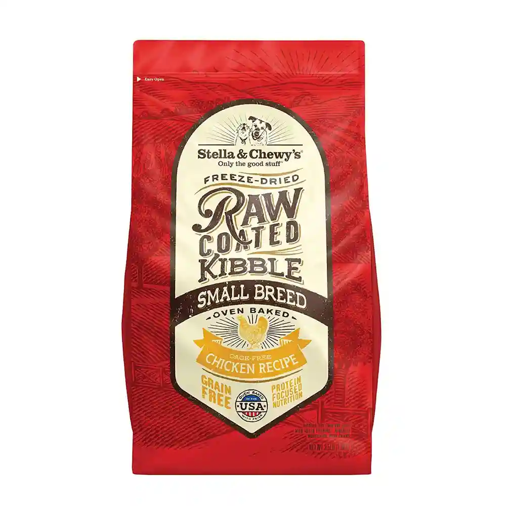 Raw Coated Chicken Small Breed Recipe Dry Dog Food 3.5-lb