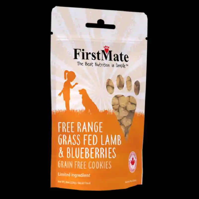 Firstmate Dog Treats Lamb & Blueberries 8 Oz