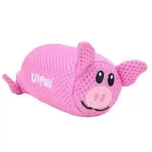 Mesh Dog Toys, Pig, 5"