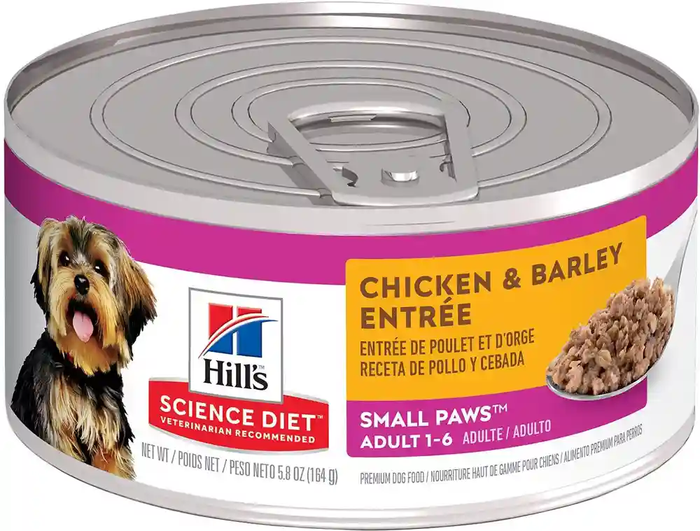 Science Diet Small Paws Chicken & Barley Canned Dog Food 5.8Oz