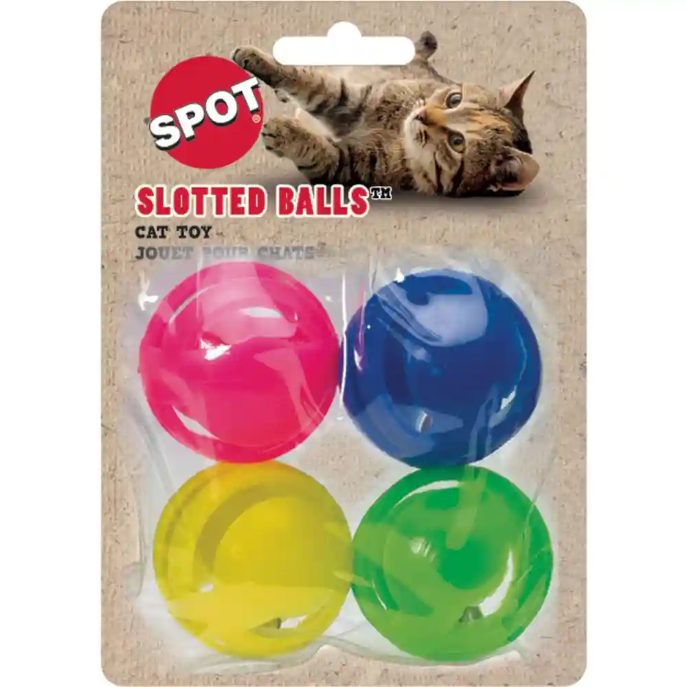 Slotted Balls 4 Pack