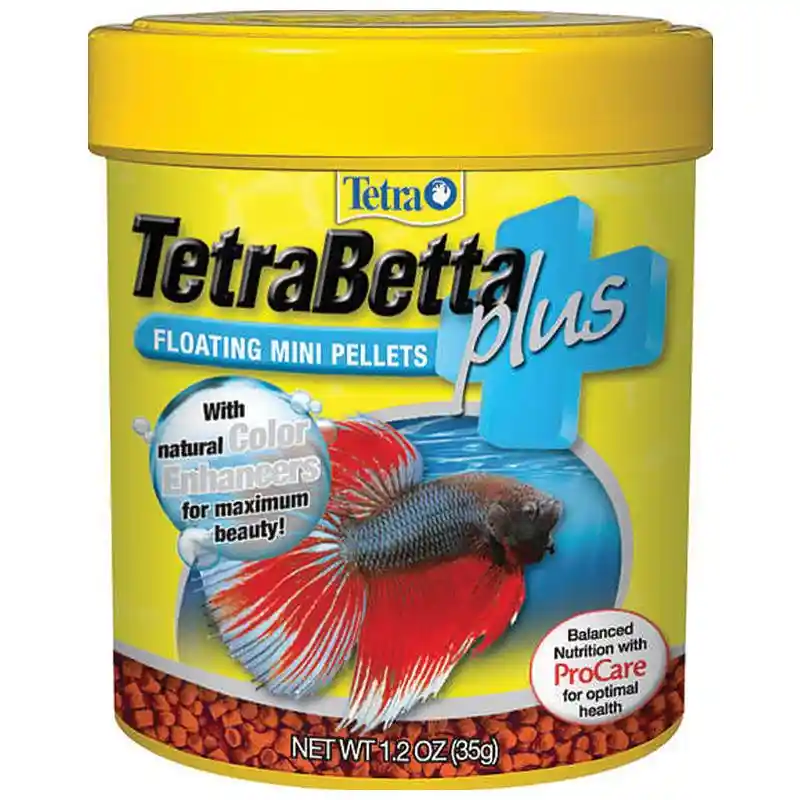 Tetra Betta Plus Mini Pellets 1.2 Oz