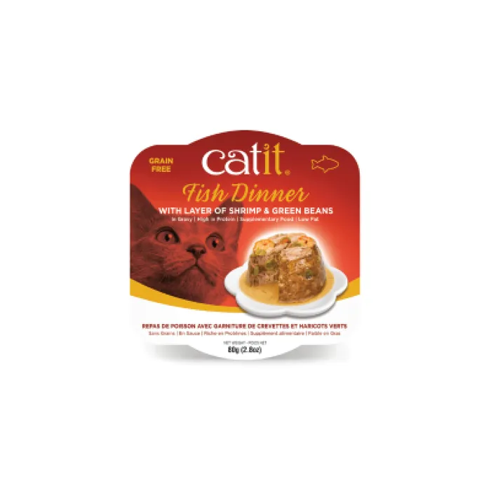 Catit Pate Extra Oceanfish/shrimp/grbean 2.8Z