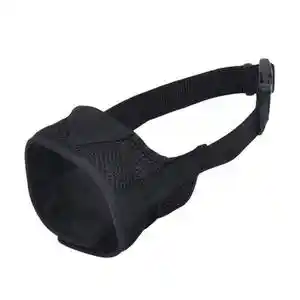 Adjustable Comfort Dog Muzzle, Black, 6.5" - 9" (medium)