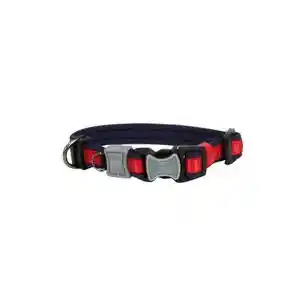 Padded Dog Collar, Red, 5/8" X 12-18"