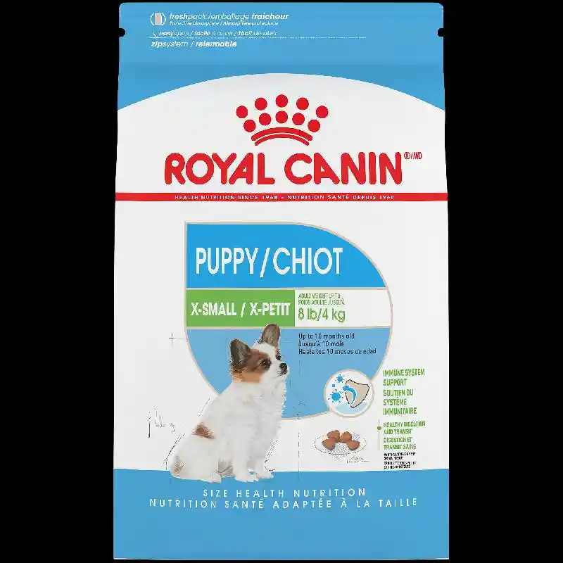 Royal Canin X-Small Puppy Dry Dog Food, 3 Lb