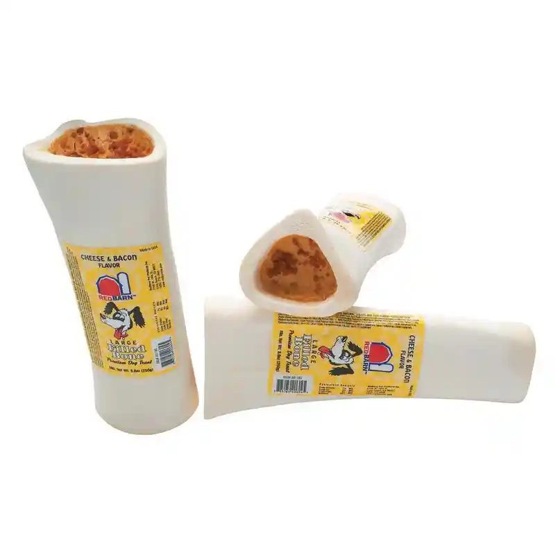 Redbarn Filled Bone Cheese & Bacon Large 6"