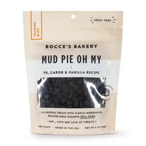 Bocce’s Bakery Dog Treats Training Bites - Mud Pie Oh My - 6-oz