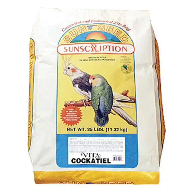 Sun Seed Cockatiel Vita Mix 25 Lbs