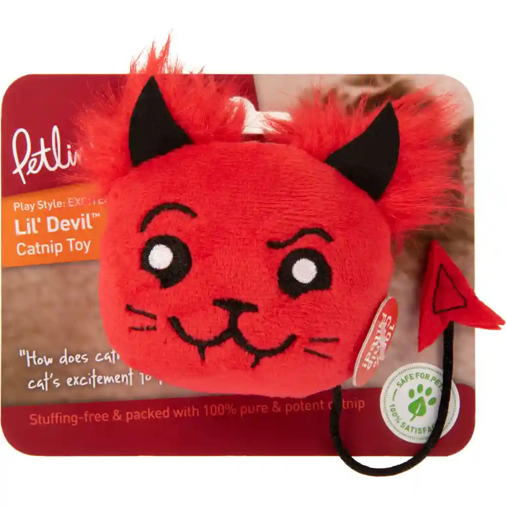 Petlinks Lil Devil Catnip Filled Plush Cat Toy