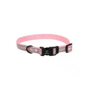 Reflective Dog Collar, Lucky Dog, 1" X 18-26"