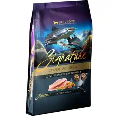 Zignature Catfish Formula Dry Dog Food 4Lbs