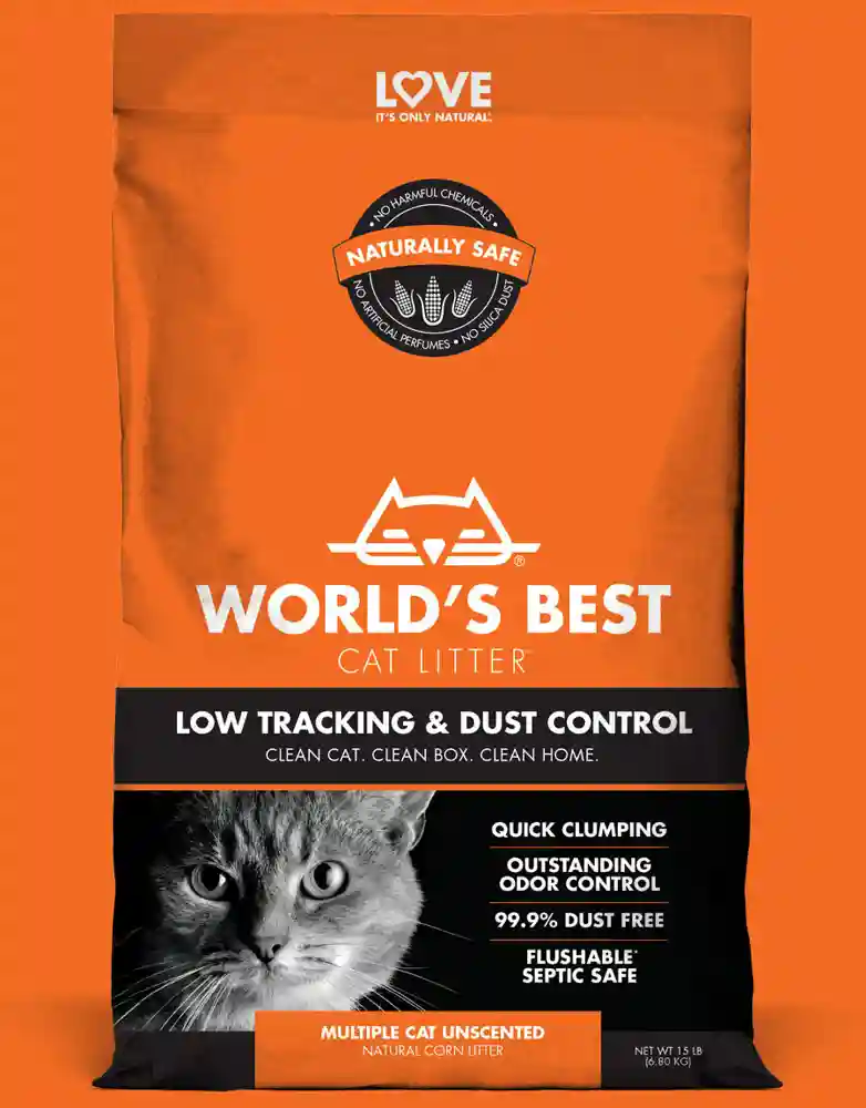 World's Best Litter Low Tracking & Dust Control 28 Lb