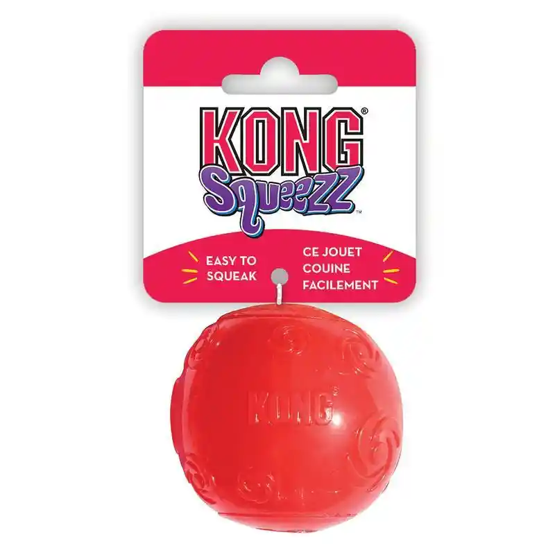 Kong Squeezz Ball Assorted Dog Toy Medium 2.5