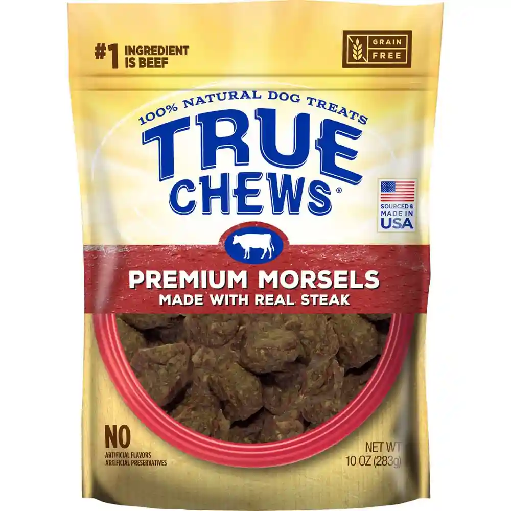 True Chews Premium Morsels Steak 10 Oz;