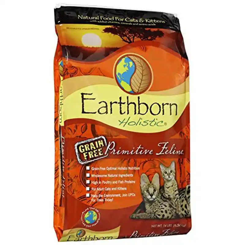 Primitive Feline Grain Free Natural Cat Food 14-lb