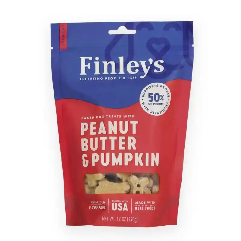 Finley's Crunchy PB and Pumpkin Biscuits 12oz