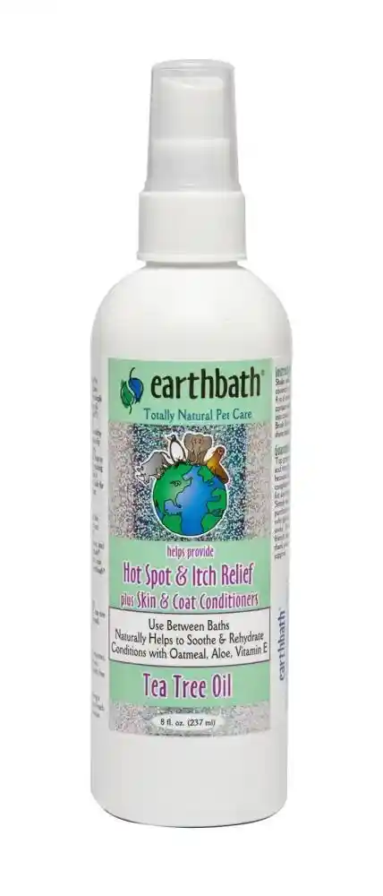 Hot Spot Relief Spray Tea Tree Oil And Aloe Vera - 8oz Bottle