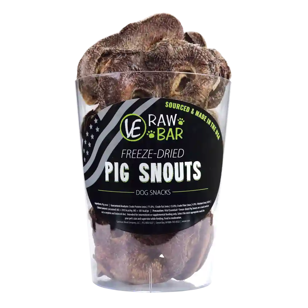 VE Raw Bar Dog Pig Snouts