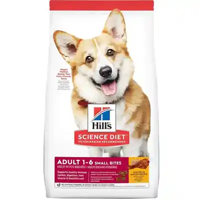 Science Diet Small Bites Chicken & Barley Dry Dog Food 5Lbs