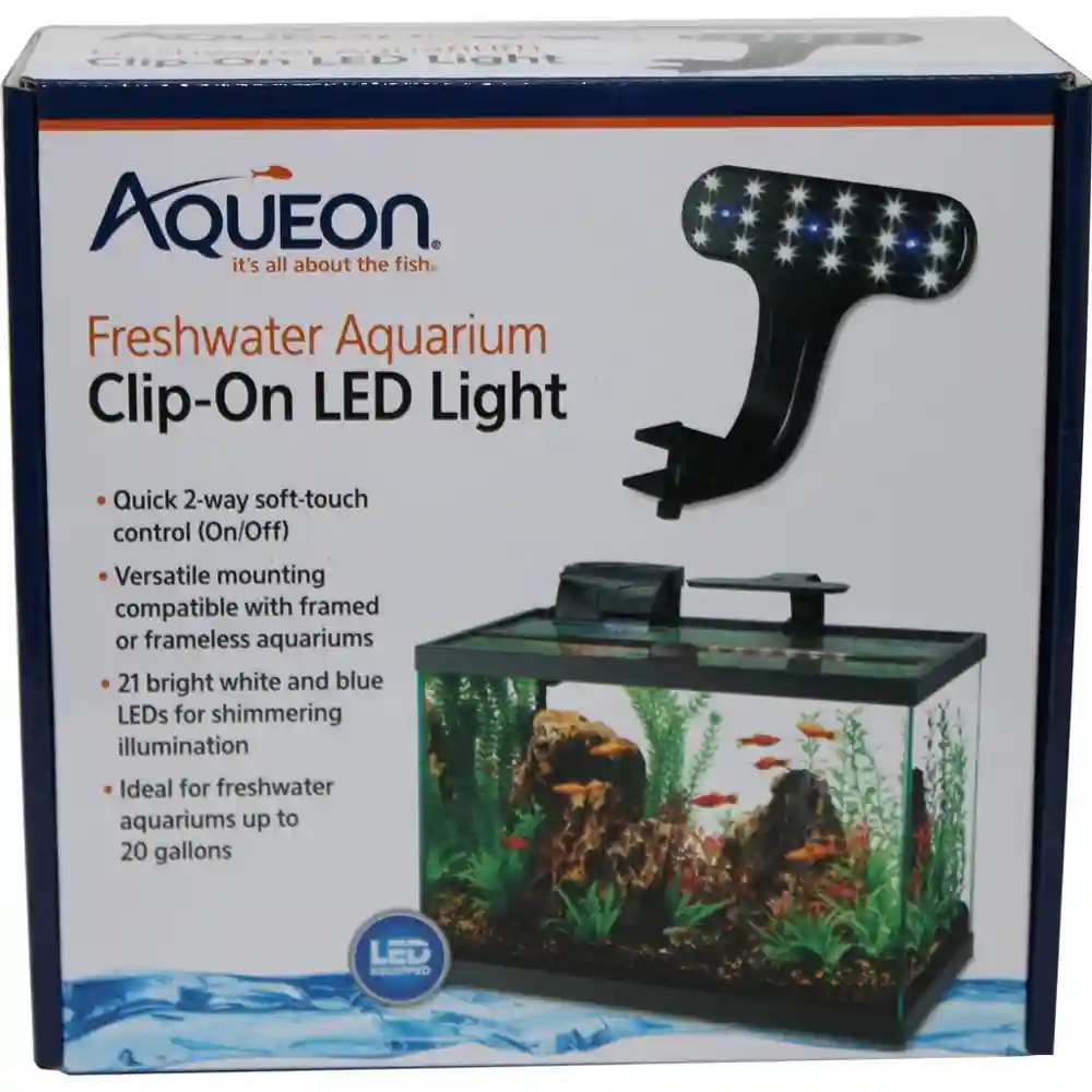 Aqueon Aquarium Light Led Clip-on Freshwater