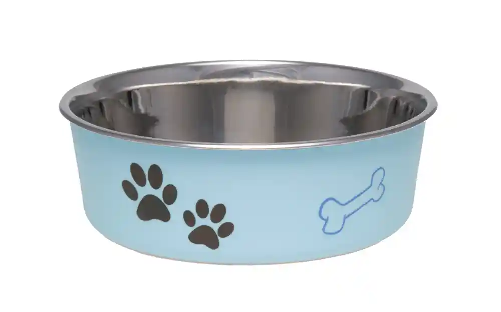 Loving Pets Bella Bowl Murano Blue X-large