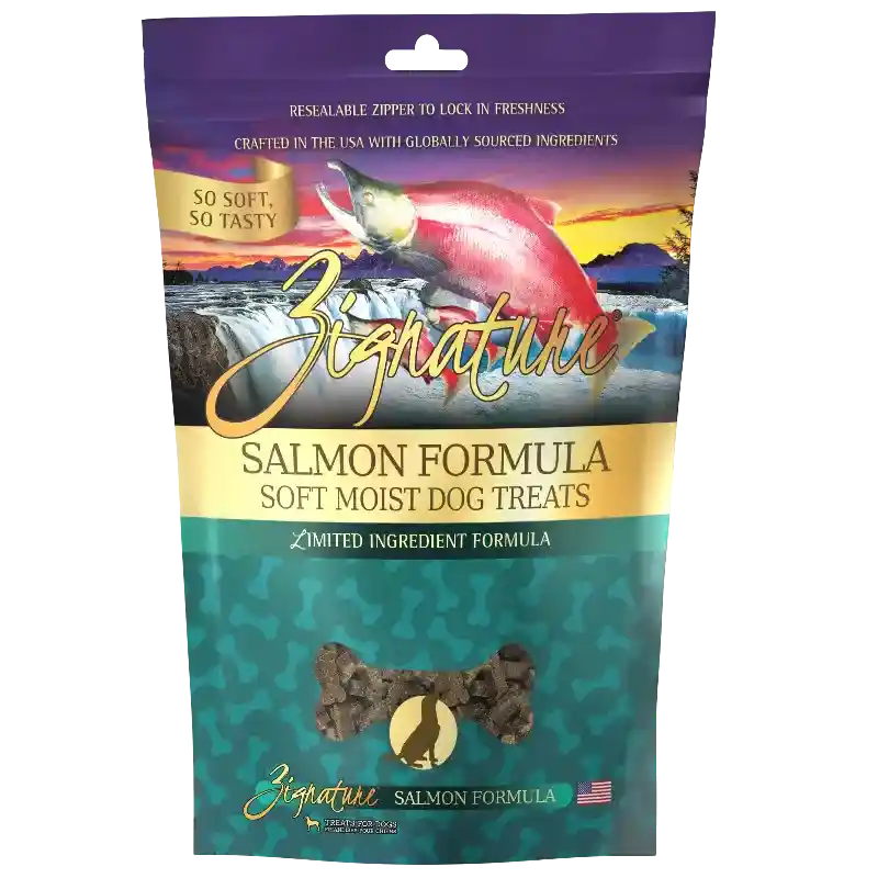 Zignature Salmon Hearts 4oz