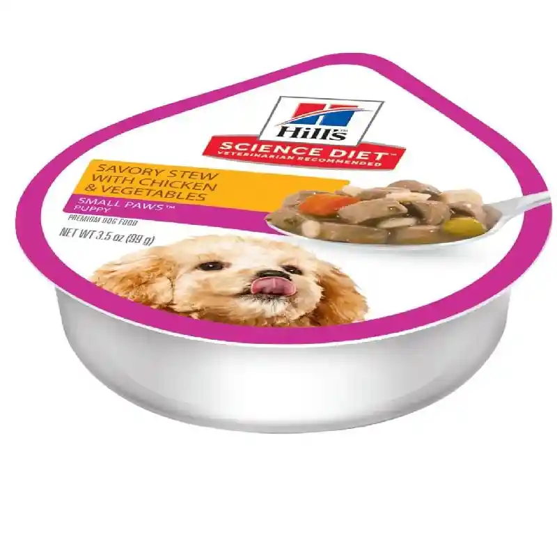Science Diet Puppy Small Paws Stew with Chicken and Vegetables3.5oz