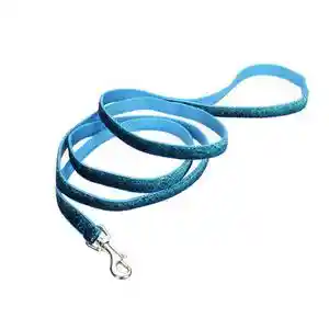 Dog Leash, Blue Sparkles, 5/8" X 06'