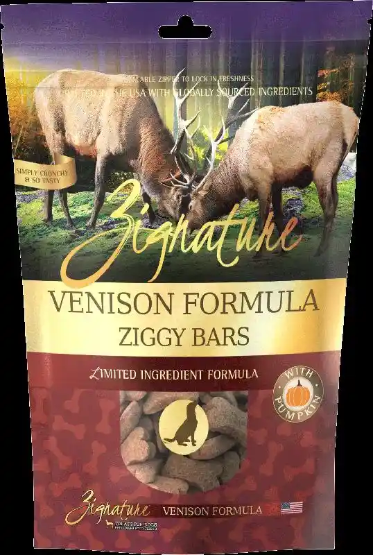 Zignature Venison Biscuit Treat 12oz