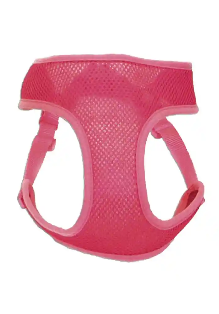 Wrap Adjustable Dog Harness - Pink Bright 5/8" X 16"19"