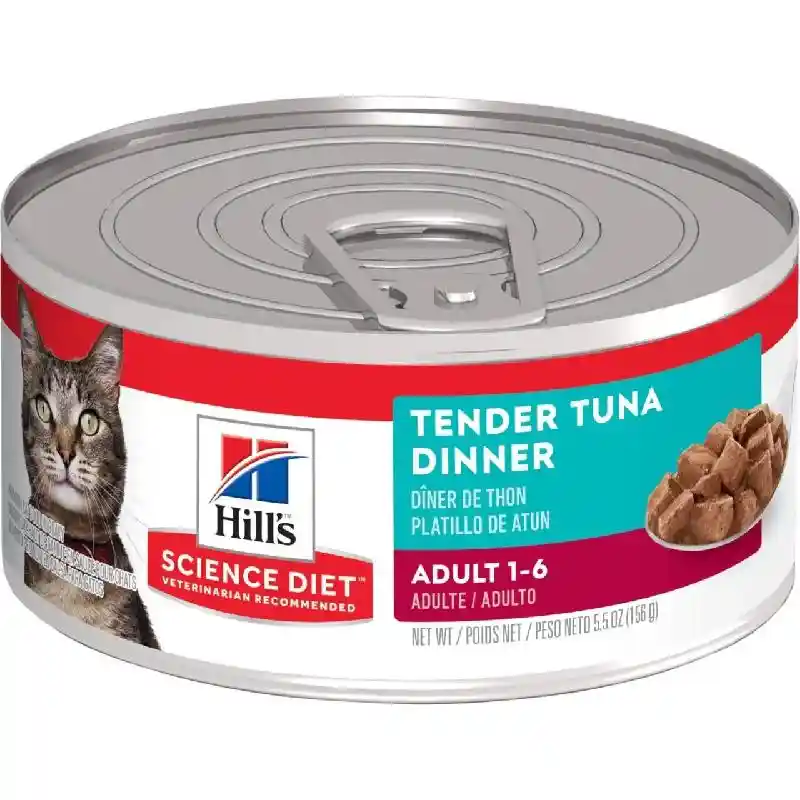Science Diet Adult Tender Tuna Dinner Wet Cat Food 5.5oz