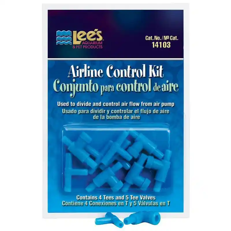 Airline Control Kit W/4tees & 5 2-way Valv