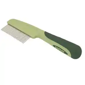 Medium Dog Comb With Rotating Teeth, No Color, One Size