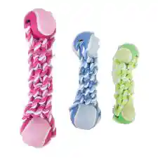 Braided Bone W/2 Mini Balls - Mini 7.5"