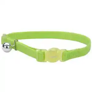 Adjustable Snag-proof Breakaway Collar, Lime, 3/8" X 08"-12"