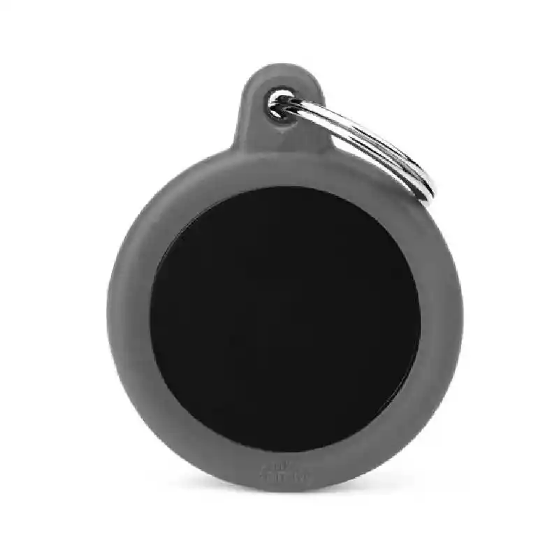 Tag Black Circle Alu Grey Rubber