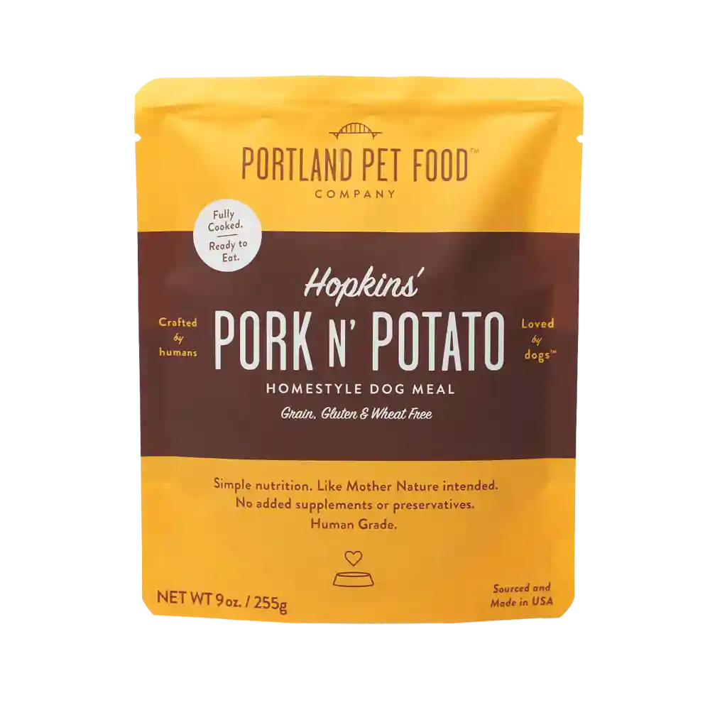 Portland Pet Food Hopkins' Pork N' Potato Grain Free Wet Dog Food 9-oz
