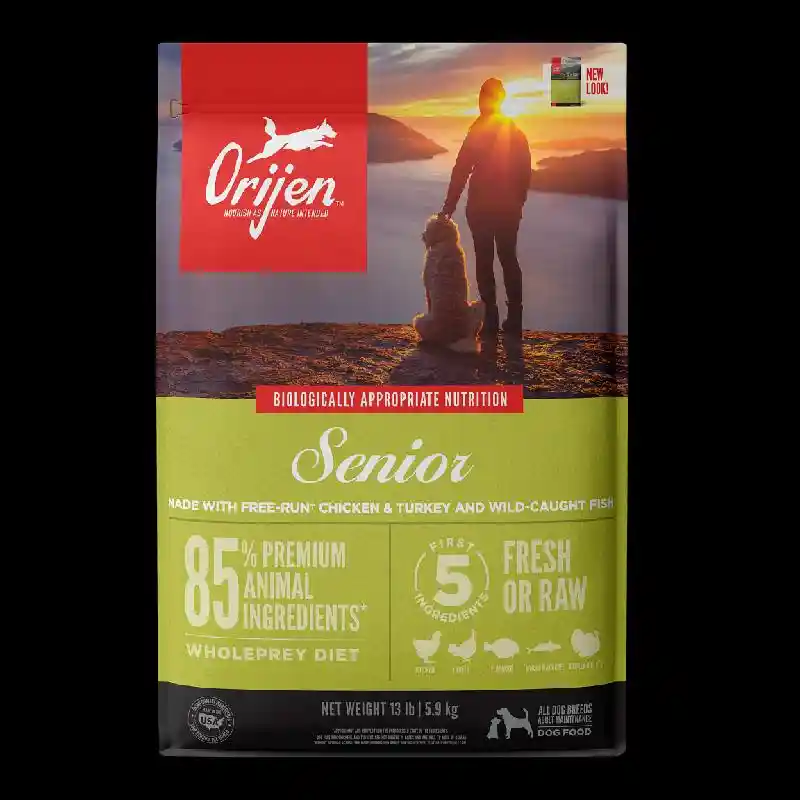 Dry Dog Food, Senior, Biologically Appropriate & Grain Free 13-lb
