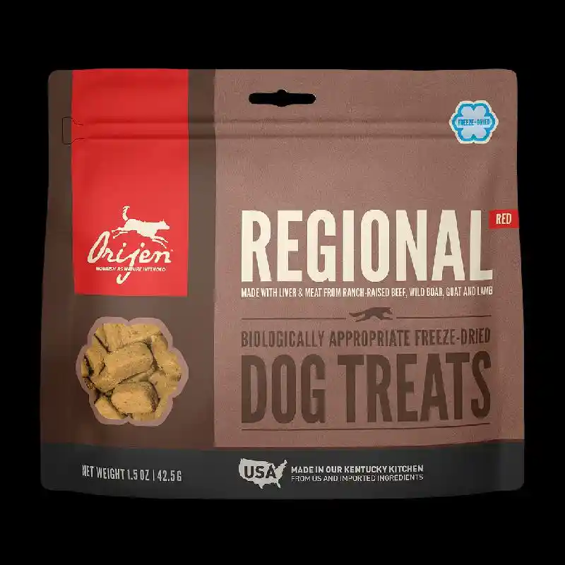 Freeze-dried Dog Treats, Regional Red, Biologically Appropriate & Grain Free 3.5-oz
