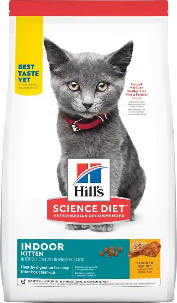 Science Diet Indoor Kitten Dry Cat Food 3.5lbs