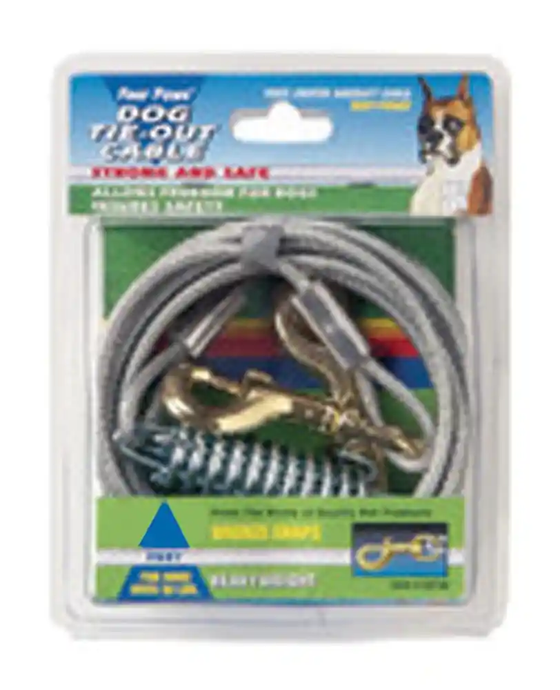 Four Paws Walk About Tie Out Cable 30ft.