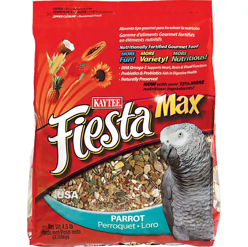 Kaytee Fiesta Parrot Food 4.5 Lbs