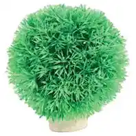 Big Ball Artificial Aquarium Bush Green 5"