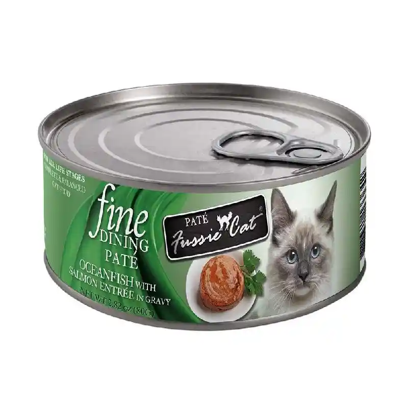 Fussie Cat Fine Fish and Salmon Pate 2.82oz