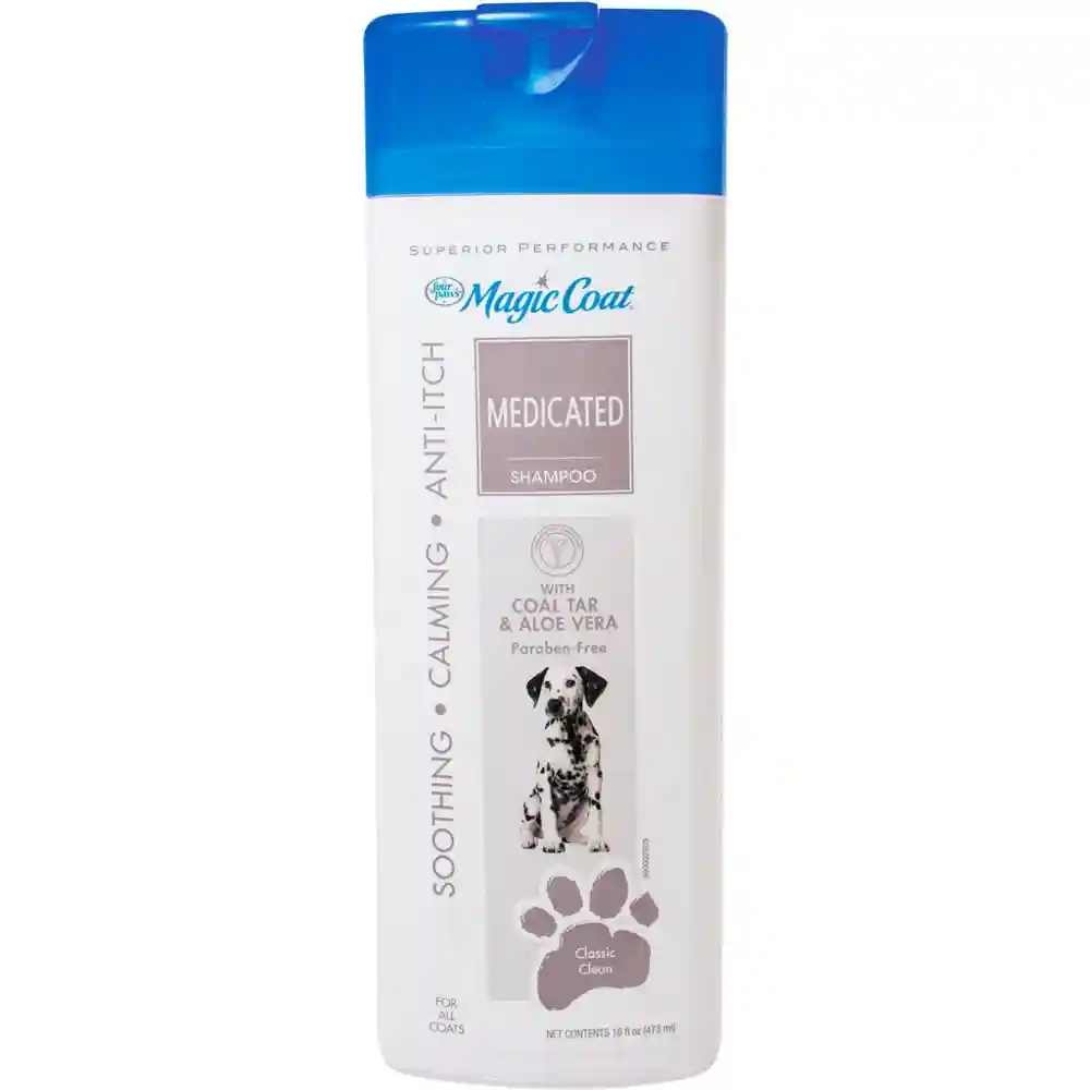 Four Paws Magic Coat Medicated Shampoo 16 Oz