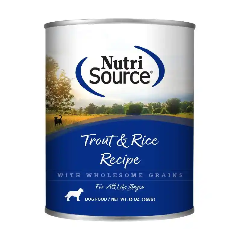 Nutrisource Trout & Rice 12.3oz